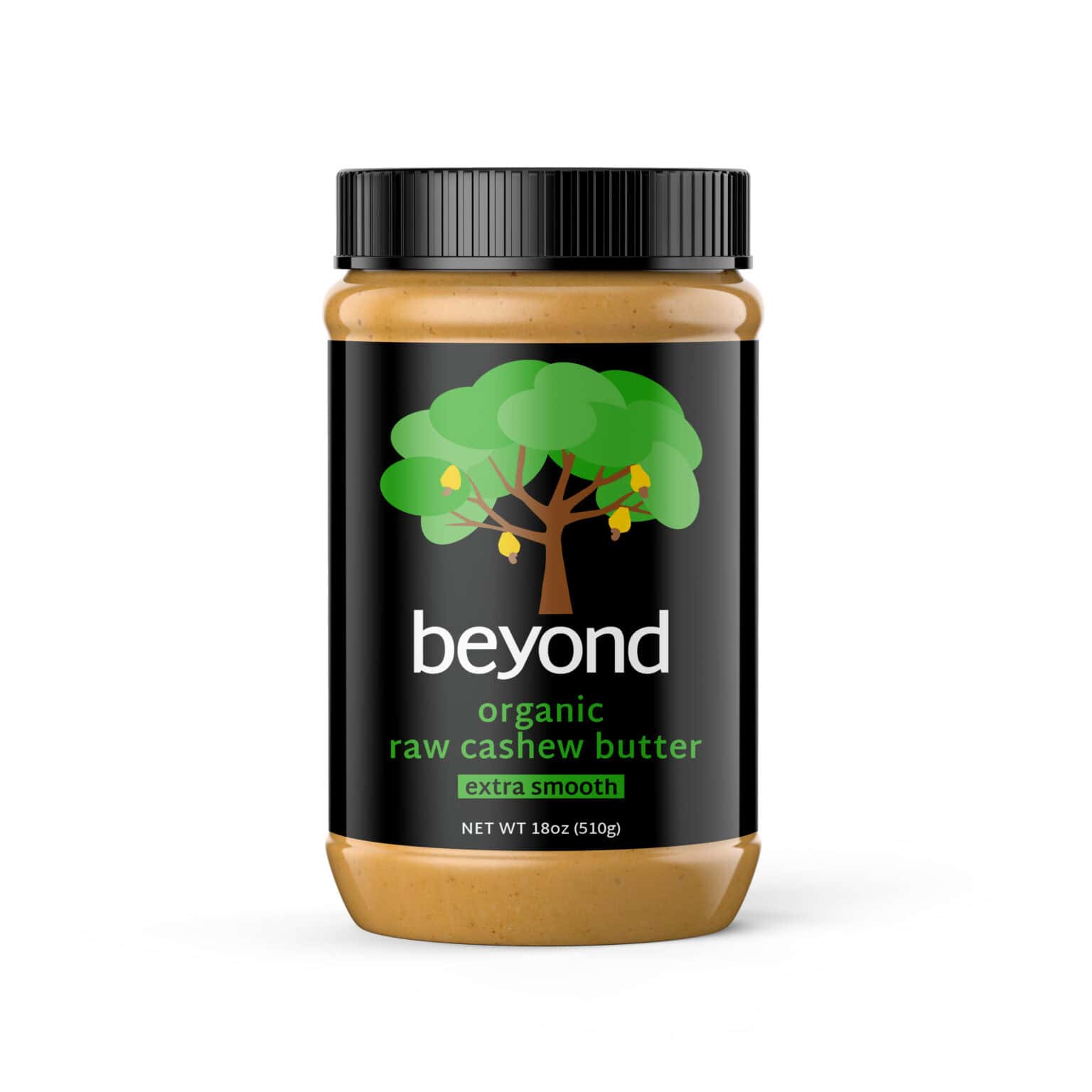 Case Beyond 18 oz RAW CASHEW BUTTER Beyond